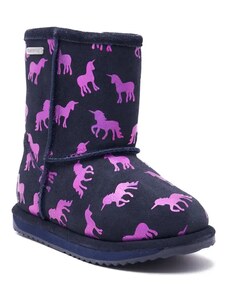 EMU Australia Kožni čizme za snjeg Rainbow Unicorn Brumby | s dodatkom vune