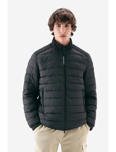 Pernata jakna Woolrich Bering Tech Jacket za muškarce, boja: crna, za zimu, CFWOOU0697MRUT2635-100