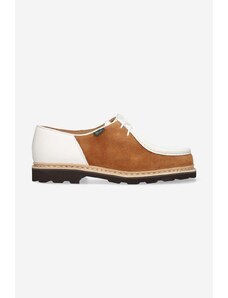 Kožne cipele Paraboot Michael za muškarce, boja: smeđa, 715072-brown