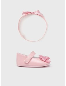 Cipelice za bebe Mayoral Newborn boja: ružičasta