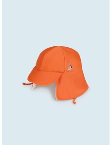 Dječja kapa sa šiltom Mayoral boja: narančasta, s tiskom