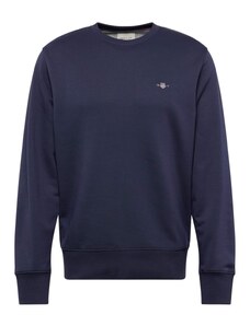 GANT Sweater majica morsko plava / svijetlosiva / crvena