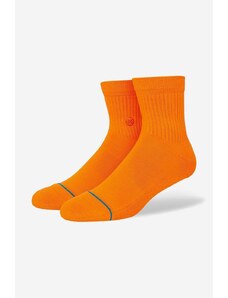 Čarape Stance Icon Quarter boja: narančasta, A356A21IQT-WHT