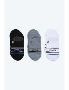 Čarape Stance Basic 3-pack boja: siva, A145D20SRO-WHT