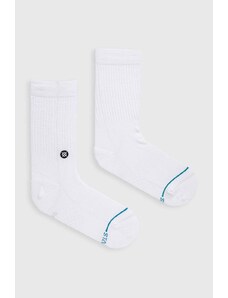 Čarape Stance Icon boja: bijela, M311D14ICO-WHB