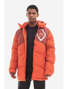 Pernata jakna A-COLD-WALL* Panelled Down Jacket za muškarce, boja: narančasta, za zimu, ACWMO107.-RUST