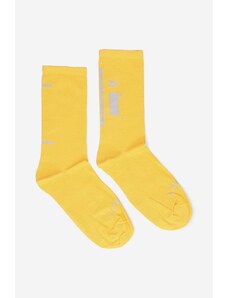 Čarape A-COLD-WALL* Barcket Sock boja: žuta, ACWMSK027-WHITE