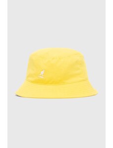 Pamučni šešir Kangol Washed Bucket boja: žuta, pamučni, K4224HT-WHITE