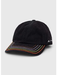Kapa sa šiltom adidas Performance Pride Love Unites boja: crna, s aplikacijom