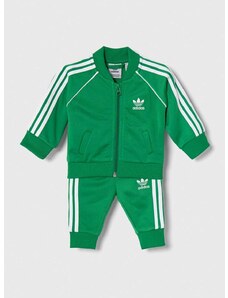 Trenirka za bebe adidas Originals boja: zelena