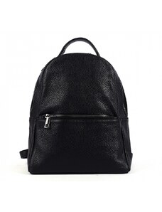 Luksuzna Talijanska torba od prave kože VERA ITALY "Prakta", boja crna, 28x24cm