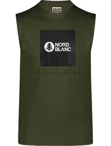 Nordblanc Žutosmeđa muška pamučna majica bez rukava SQUAD