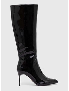Čizme Steve Madden Lovable za žene, boja: crna, s tankom potpeticom, SM11002618