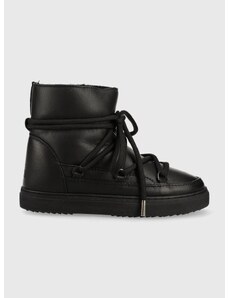 Kožne cipele za snijeg Inuikii FULL LEATHER boja: crna, 75202-087