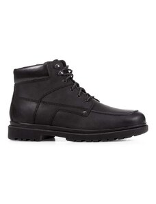 Kožne cipele Geox U ANDALO B za muškarce, boja: crna, U26DDB 00045 C9999