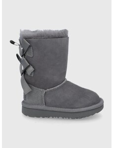 Dječje cipele za snijeg od brušene kože UGG boja: siva