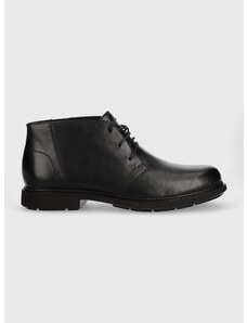 Kožne cipele Camper Neuman za muškarce, boja: crna, K300171.017