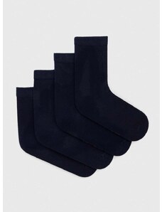 Dječje čarape United Colors of Benetton 4-pack boja: tamno plava