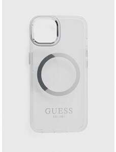 Etui za telefon Guess iPhone 14 6,1 boja: srebrna