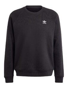 ADIDAS ORIGINALS Sweater majica 'Trefoil Essentials' crna / bijela