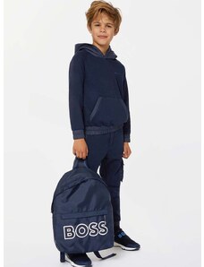 Dječji ruksak BOSS boja: tamno plava, veliki, s tiskom