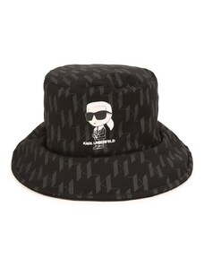 Dječji šešir Karl Lagerfeld boja: crna