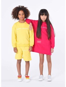 Dječja dukserica Marc Jacobs boja: žuta, s tiskom