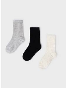 Dječje čarape Mayoral 3-pack boja: siva
