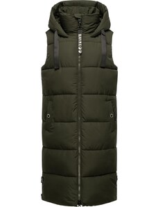 NAVAHOO Prsluk kaki / bijela