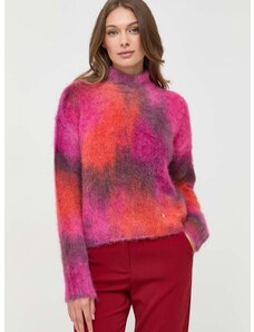 Pulover s dodatkom vune Pinko za žene, topli, s poludolčevitom