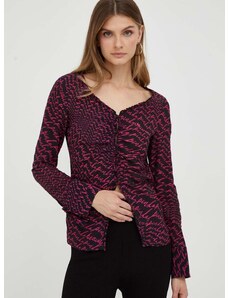 Bluza Pinko za žene, boja: ružičasta, s uzorkom