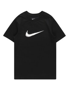 NIKE Tehnička sportska majica crna / bijela