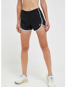 Kratke hlače za trčanje Asics Icon boja: crna, bez uzorka, srednje visoki struk