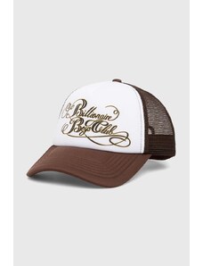Kapa sa šiltom Billionaire Boys Club boja: smeđa, s tiskom