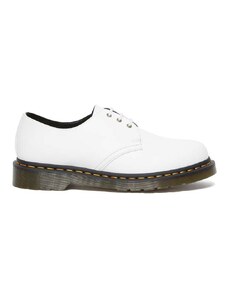 Cipele Dr. Martens DM27214113 Vegan 1461 za žene, boja: bijela, ravni potplat