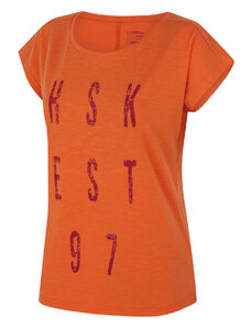Women's functional T-shirt HUSKY Tingl L lt. Orange