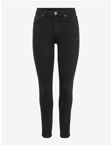 Women's Slim Fit Dark Grey Jeans Pieces Nunna - Women's