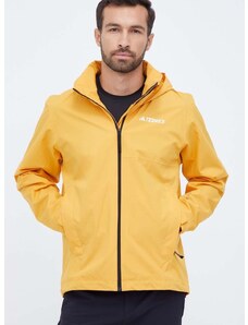 Kišna jakna adidas TERREX Multi RAIN.RDY za muškarce, boja: žuta