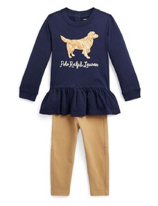 Komplet za bebe Polo Ralph Lauren boja: tamno plava
