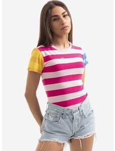 Majica kratkih rukava Karl Kani za žene, 6130386-pink