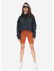 Kratke hlače Fjallraven Abisko za žene, boja: narančasta, bez uzorka, visoki struk, F87138.243-243