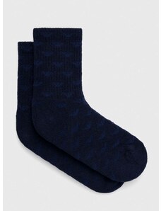 Čarape Emporio Armani boja: tamno plava