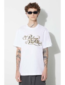 Pamučna majica Billionaire Boys Club boja: bijela, s tiskom