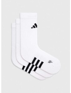 Čarape adidas 3-pack boja: bijela HT3452