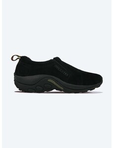 Cipele od brušene kože Merrell Jungle Moc za muškarce, boja: crna