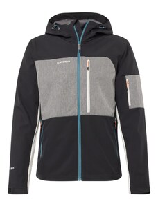 ICEPEAK Sportska jakna cijan plava / siva / crna / bijela