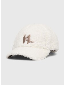 Kapa sa šiltom Karl Lagerfeld boja: bijela, s aplikacijom