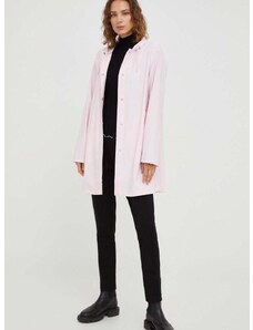 Kišna jakna Rains 18050 Jackets za žene, boja: ružičasta, za prijelazno razdoblje
