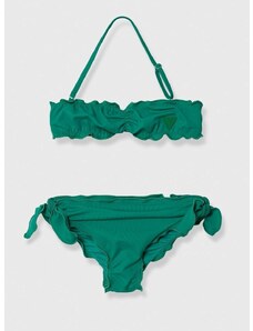 Dječji dvodijelni kupaći kostim Guess boja: zelena