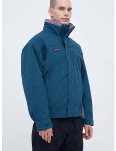 Outdoor jakna Columbia boja: tirkizna, za prijelazno razdoblje